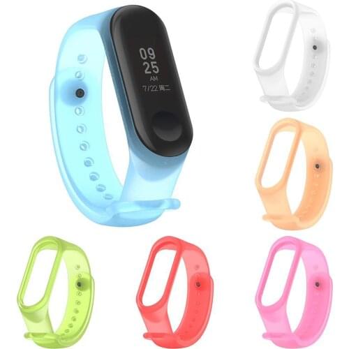 Fashion Sport Wrist Band Strap Bracelet Replace Accessory for Xiaomi Mi Band 3 Wearable Devices Smart Accessories