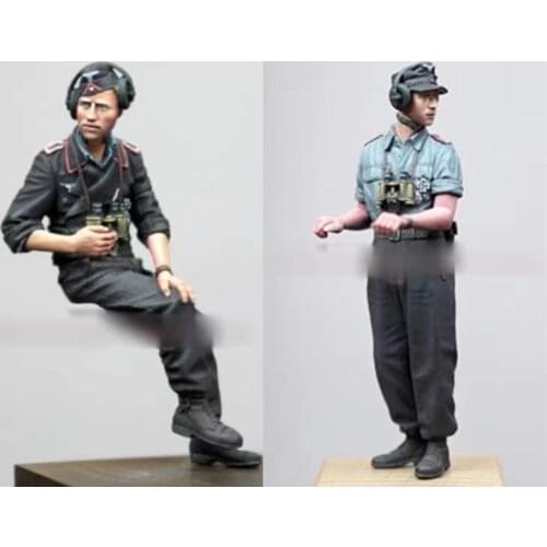 1/35 Resin Figures Model kits Unassambled Unpainted 284