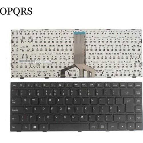 NEW UK keyboard For Lenovo 100-14 100-14IBD UK Laptop keyboard Black