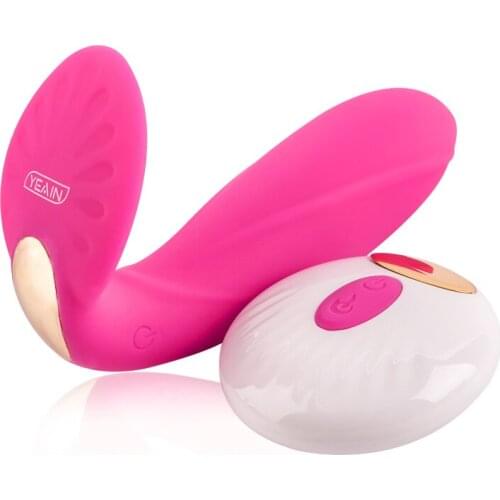 New Wireless Heating Remote Control Butterfly Dildo Vibrator,USB Charge Vibrating Panties Clitoris Stimulator Sex Toys for Women
