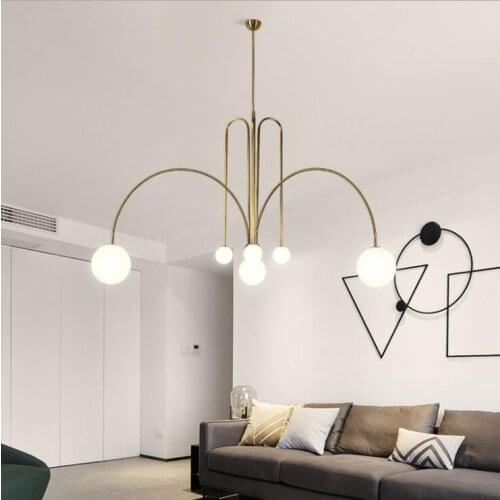 Nordic post-modern creative living room restaurant chandelier hotel bedroom study club coffee shop clothing store chandelier