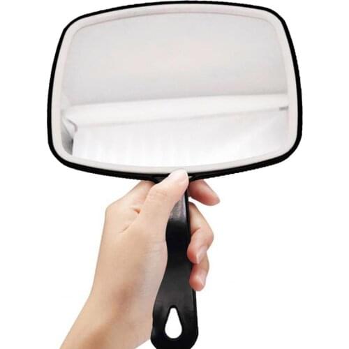 Hand Mirror Anti-fog Portable Vibrant Color Home Salon Travel Cosmetic Mirror for Gift
