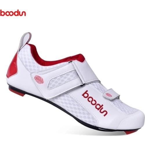 New Breathable Road Mesh Breathable Upper Cycling Shoes racing carbon shoes Racing Road Bike Shoes Self-Locking Men Woman