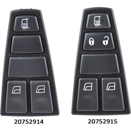 For Volvo Truck FH12 FM VNL High Quality Electric Control Power Master Window Switch Button 20752914 20752915 Car Accessories