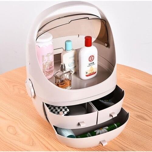 Bathroom cosmetics storage box waterproof and dustproof bathroom Large makeup organizer storage drawer Sundry Organizer Box