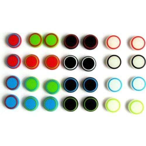 20pcs Analog Controller Thumb Stick Grip Cap Cover Skin for PS4 PS3 PS5 for Xbox one 360 Non-slip cap