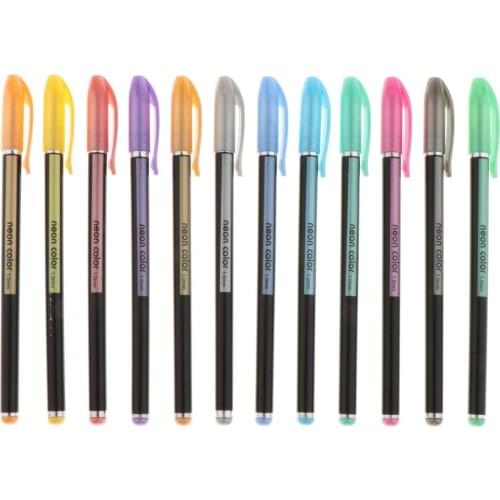 48pcs/set Assorted Highlighter Premium Arts Reading Drawing Writing Pen