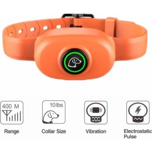 DOG300 Pet Dog Bark Automatic Anti Barking Collar Waterproof Rechargeable Electric Shock Vibration Dog Training Collar 30% off