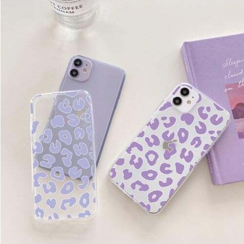 Cute Pink Animal Leopard Case For Samsung Galaxy S20 FE S21 S10 S9 S8 Plus Note 20 Ultra A50 A30S A50S A71 A51 A21S A12 A52 Bags