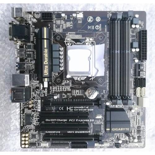 For Gigabyte GA-B85M-D3H Original Used Motherboard B85M-D3H B85 Socket LGA 1150 DDR3 USB3.0 SATA3.0