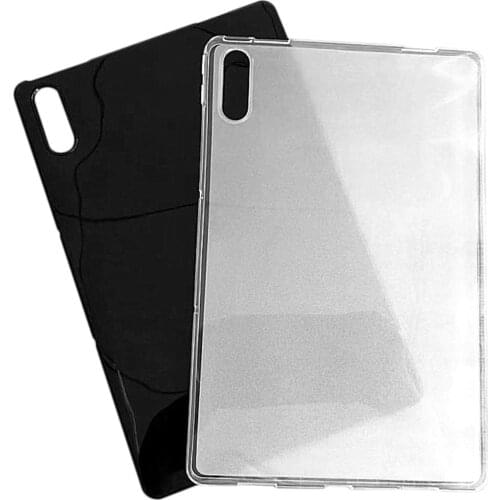 HOT-2PCS TPU Case for Lenovo Tab P11 Pro 11.5 Inch Tablet TB-J706F Soft Case Tablet Case for Office