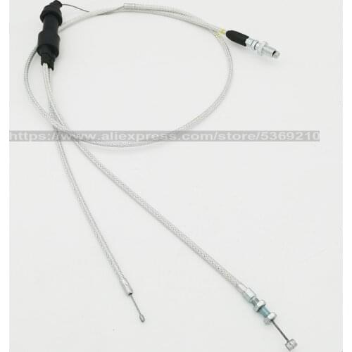 Dirt Bike Dual Throttle Cable Fit For KEIHIN PZ30mm PZ30 PZ 30 Accelerating Accelerate Pump Carburetor Motorcycle