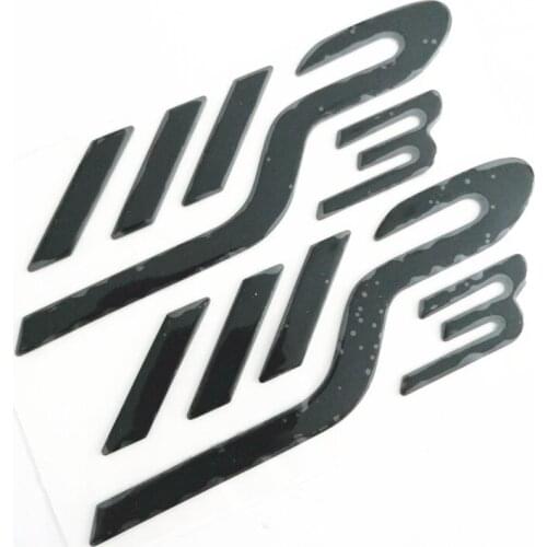 Motorcycle Emblems 3D Logos Motor Black Stickers For PIAGGIO MP3 125 300 400 500 Sticker Moto Scoote