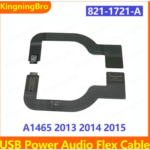 New Laptops A1465 USB Power Audio Board Flex Cable 821-1721-A For Macbook Air 11" A1465 I/O Board Cable 2013 2014 2015