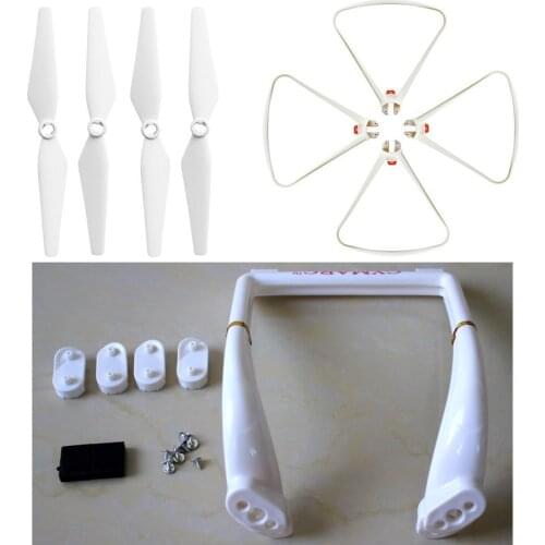 Syma X8PRO X8 pro X8SW X8SC RC Drone Quadcopter Spare Parts Upgrade Landing Gear Blades propeller Protective Cover