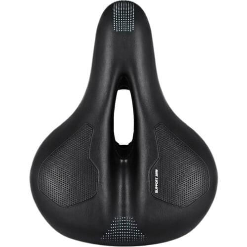 WHEEL UP Bike Seat Comfortable Bicycle Saddle Thick Breathable Damping Seat with Shock Absorbing Rubber Balls