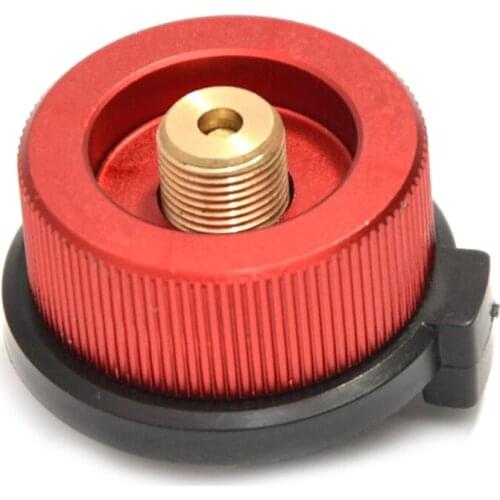 Outdoor Camping Hiking Stove Adaptor Conversion Split Type Gas Furnace Connector Cartridge Tank Adapter