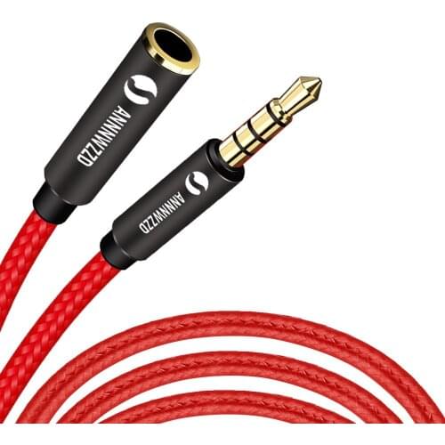 3.5mm Audio Extension Cable jack 3.5mm Male to Female Extender Cable for Headphones Huawei P20 iPhone 6s MP4 Player Audio Cable