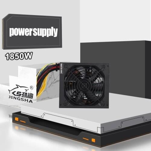 Power Supply Mining Rig ATX 1850W For Bitcoin miner Coin Ethereum 1800w Support T37 D37 S37 Mining Motherboard Power Supply