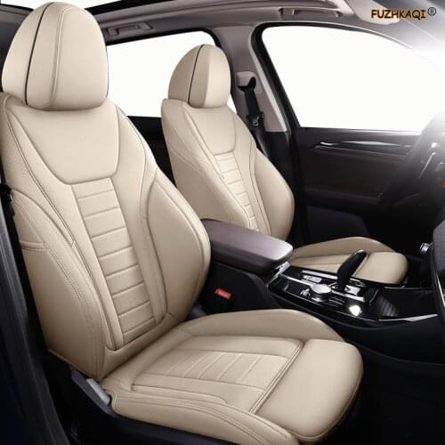 FUZHKAQI Custom Leather car seat cover For Citroen c-Elysee C-Triomph C2 C3-XR C4 C5 C6 C4-Aircross C4 PICASSO DS5 DS6 DS 5LS
