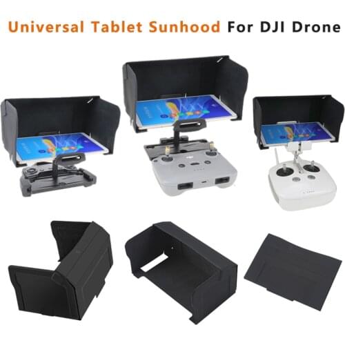 Drone Sun Hood Sunshade Compatible for Phone iPads Tablets on Remote Controller for DJI air 2/mavic pro/mavic 2/spark/dji mini 2