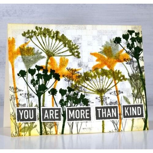 You Are Eveything Dandelion Flower Stamp Seal for Diy Scrapbooking Photo Album Decorative Clear Stamp