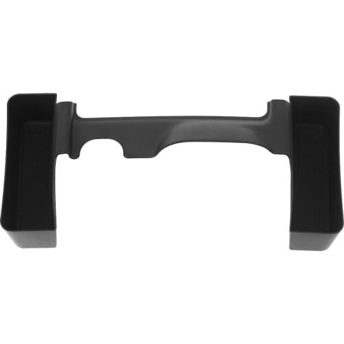 Stowing Tidying Car Gear Shift Storage Box Organizer Tray Auto Internal Accessories ABS Black For Suzuki Jimny 2019