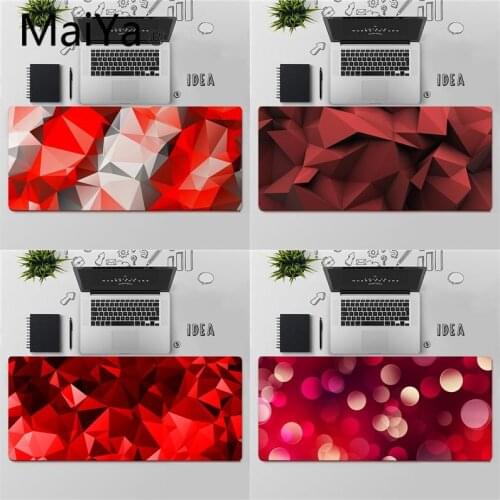Maiya Top Quality Red beautiful design Comfort Mouse Mat Gaming Mousepad Free Shipping Large Mouse Pad Keyboards Mat