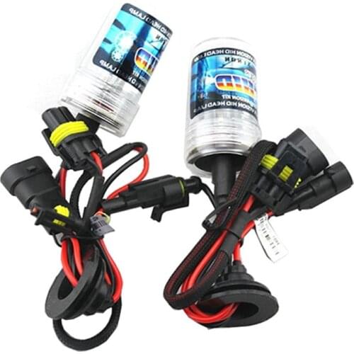 2PCS 55W HID XENON BULB H1 H3 H7 H8 H9 H11 HB3 HB4 881 Car XENON LAMP H10 30000K 4300 3000 6000 SUPER WHITE Auto Headlight