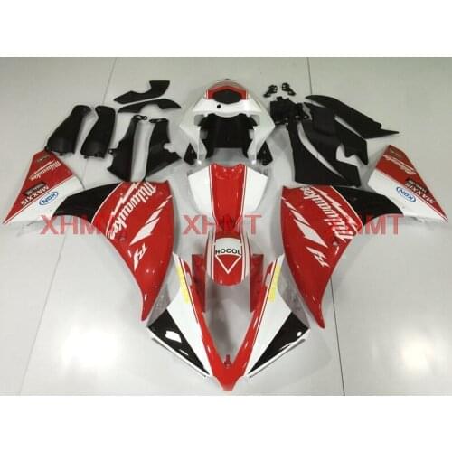 For YZF1000 R1 2012 - 2014 Fairings YZFR1 2012 Fairing YZFR1 2013 White Red Fairings
