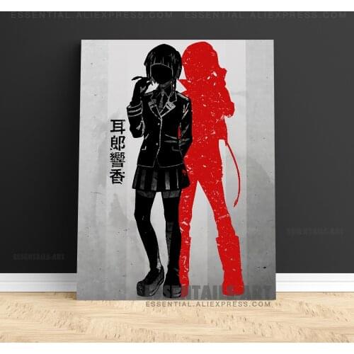 Kyoka Jiro My Hero Academia BNHA Poster Canvas Wall Art Painting Decor Pictures Bedroom Study Living Room Home Decoration Prints