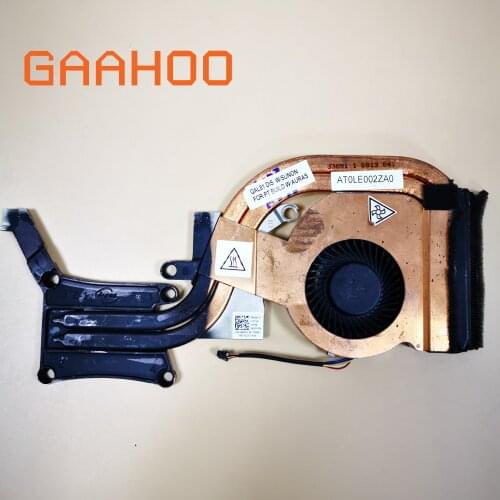 Original laptop Radiator CPU Cooling Heatsink for Dell LATITUDE E6430 GPU+CPU thermal /W FANS Type DIS 09C7T7