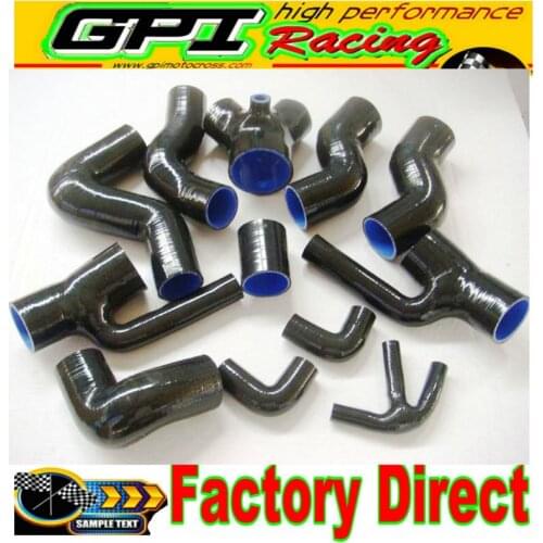 SILICONE BOOST HOSE KIT FOR AUDI S4/A6 B5 2.7L BI-TURBO 1997-2001 1998 99 00 01