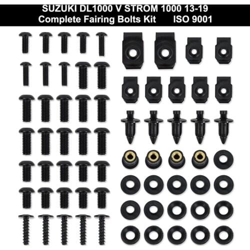 For Suzuki DL1000 Vstorm 1000 2013-2019 Motorcycle Complete Full Fairing Bolts Kit Bodywork Screw Speed Nut Stainless Steel