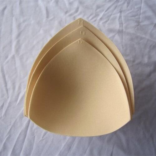 Swimsuit Padding Inserts Women Clothes Accessories Foam Triangle Sponge Pads Chest Cups Breast Bra Bikini Inserts Chest Pad