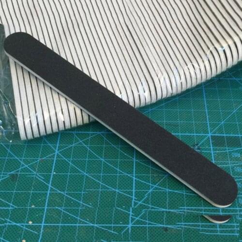 10Pcs Leather Edge Useful Black Leather Tools Polishing Finishing Leather Edge Grinding Bar sewing Craft Tool