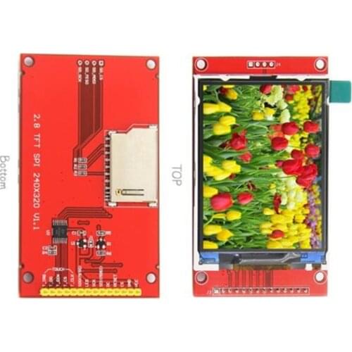 2.8 inch TFT LCD Screen with Adapter Board (No Touch) ILI9341 Drive IC 240*320