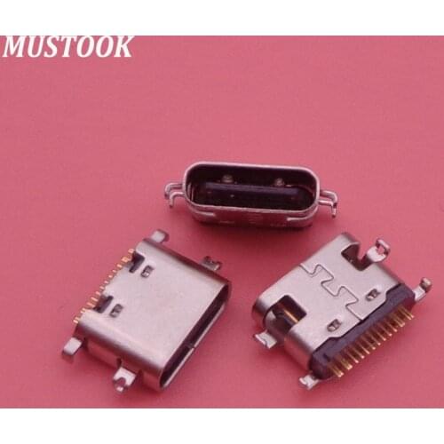 2pcs for Umidigi s2 micro mini usb jack 16-pin type-C connector socket charging replacement repair parts 16p