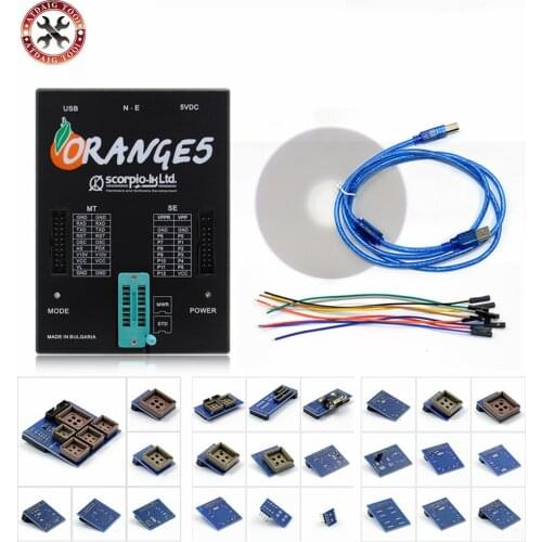 2019 Best Price OEM Orange5 Professional Programming Device With Full Packet Hardware + Enhanced Function Software