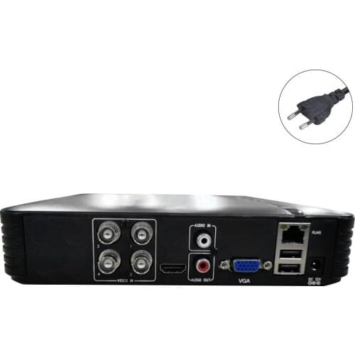 4 Channel CCTV AHD DVR Mini Hybrid 1080N NVR Video Recorder AHD IP Analog Camera DVR 1080P Video Surveillance DVR Recorder