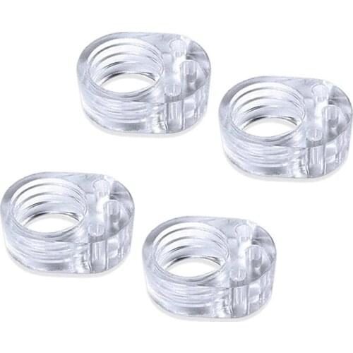 4pcs Door Stopper Transparent Silica Gel Door Handle Buffer Baby Safety Children Protection Shockproof Pad Furniture Protective