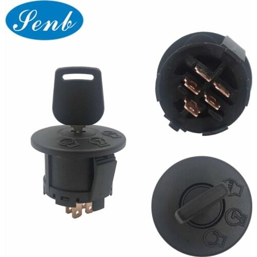 5 Termin Ignition Switch For Lawn Mower Replacement Ignition Switch With 1 Key