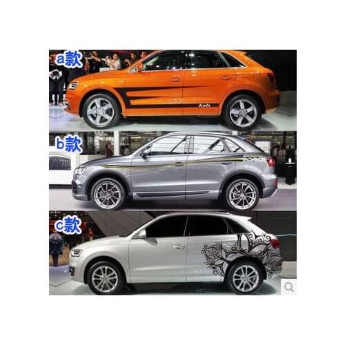 Car Sticker FOR Audi Q3 Body Appearance Decoration Decal Q3 Customized Full Car Sticker Decal
