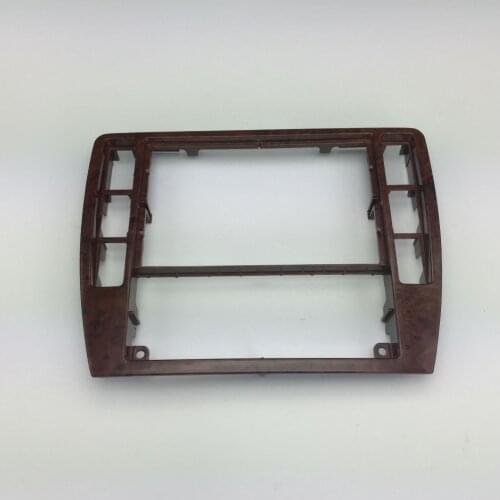 For VW Passat B5 Instrument Central CD Box Cherry Wood Decoration Radio Trim Panel Wooden Air Conditioning Frame 3B0 858 069