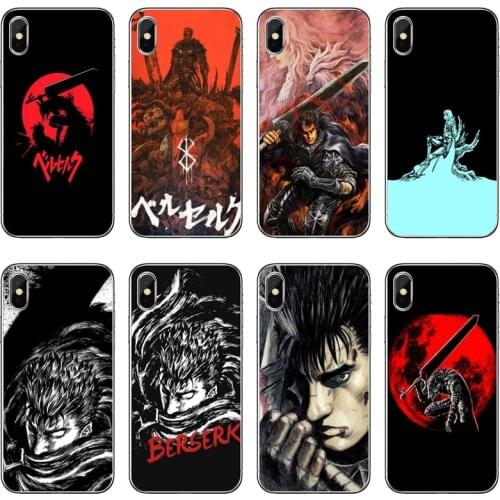 Berserk Guts Anime Cool guys For LG G5 G6 G7 Q6 Q7 Q8 Q9 V30 X Power 2 3 Nokia 6 7 8 9 For OnePlus 3T 5T 6T cover case