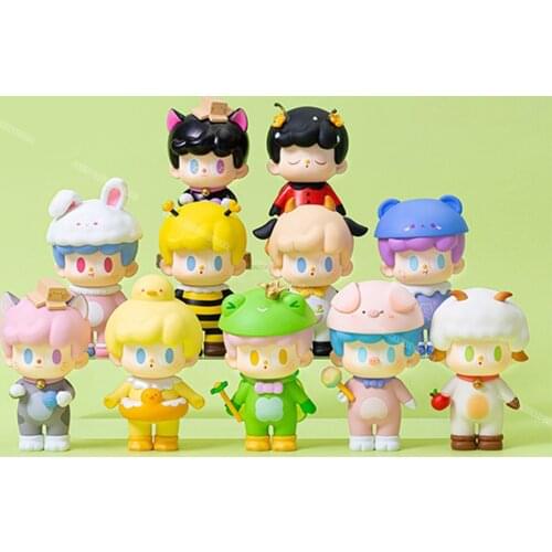 Blind Box Toys BUNBY Forest Adventure Blind Box Guess Bag Caja Ciega Blind Bag Toys Anime Figures Cute Model Girl Birthday Gift