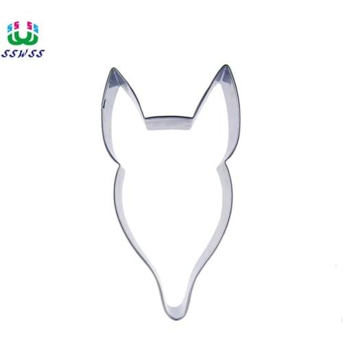 Sly Fox Shape Cake Decorating Fondant Cutters Tools,Cartoon Style Animal Mask Cake Biscuit Baking Molds,Crazy Direct Selling