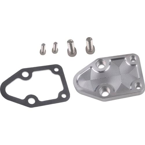 Aluminum Professional Fuel Pump Plate Kit for CHEVY 283 327 350 400 Engine