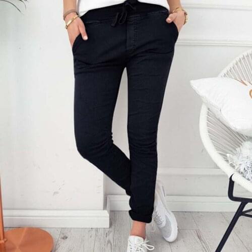 Hot-Selling Hot Style Ladies Fashion Casual Slim-Fitting Stretch Pants Womens Clothing Trouser Casual Elegance Female Clothes