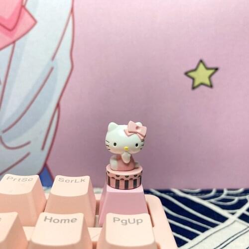 Artisan keycap Personalized Design R4 Mechanical Keyboard Gaming Decoration For Cute pink Cartoons Gift Custom Key caps